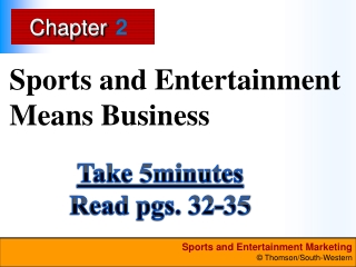 Sports and Entertainment Means Business