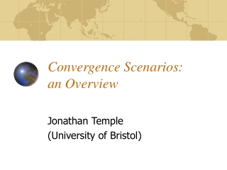 Convergence Scenarios: an Overview