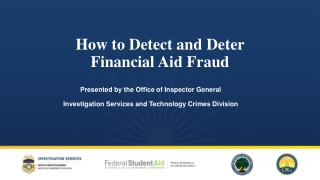 How to Detect and Deter Financial Aid Fraud