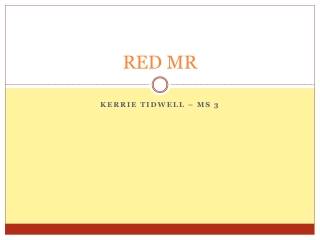 RED MR