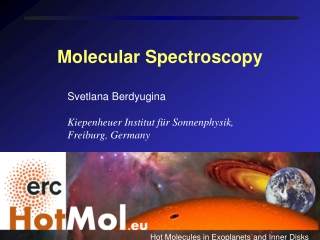 Molecular Spectroscopy