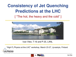 Consistency of Jet Quenching  Predictions at the LHC