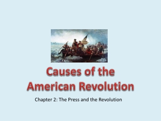 Causes of the American Revolution