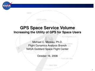 GPS Space Service Volume Increasing the Utility of GPS for Space Users