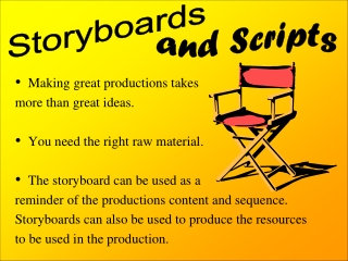 Making great productions takes  more than great ideas. You need the right raw material.