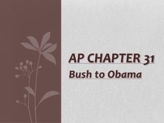 AP Chapter 31