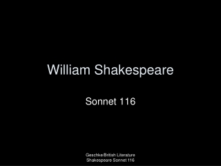 William Shakespeare