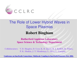 The Role of Lower Hybrid Waves in Space Plasmas