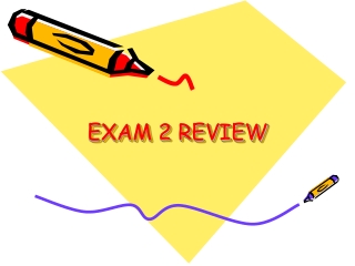 EXAM 2 REVIEW