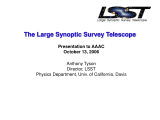 The Large Synoptic Survey Telescope