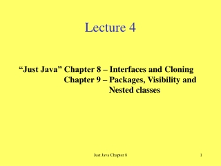 Lecture 4