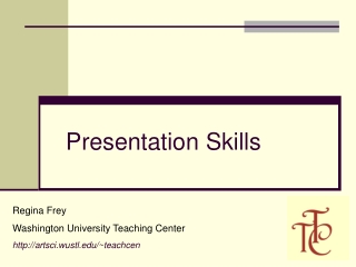 Presentation Skills