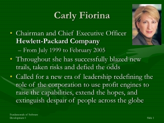 Carly Fiorina