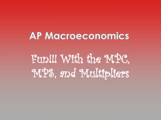 AP Macroeconomics