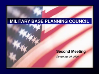 MILITARY BASE PLANNING COUNCIL