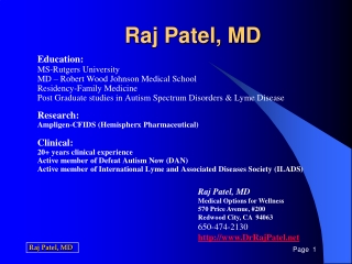 Raj Patel, MD