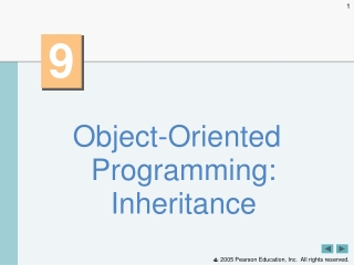 Object-Oriented Programming: Inheritance