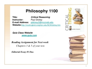 Philosophy 1100