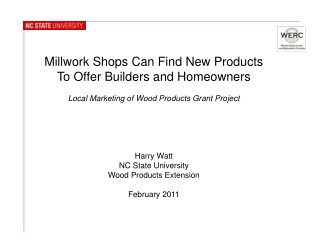 Millwork Shops Can Find New Products To Offer Builders and Homeowners