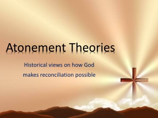 Atonement Theories