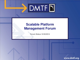 Scalable Platform  Management Forum