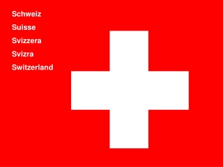 Schweiz Suisse Svizzera Svizra Switzerland