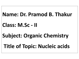 1. Structure and Function of Nucleotide- c- AmP 2. Structure and Function of Nucleotide- ADP