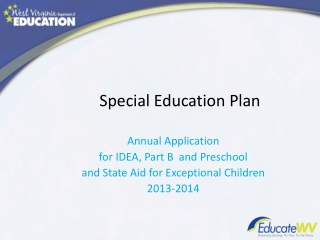 Special Education Plan