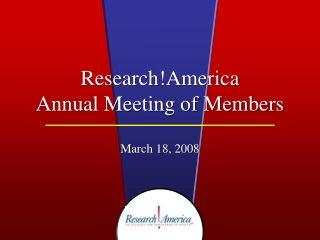 Research!America  Annual Meeting of Members