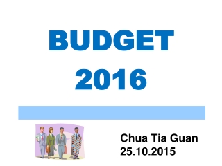 BUDGET 2016