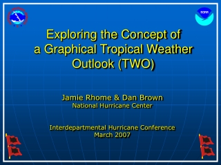 Exploring the Concept of  a Graphical Tropical Weather  Outlook (TWO)