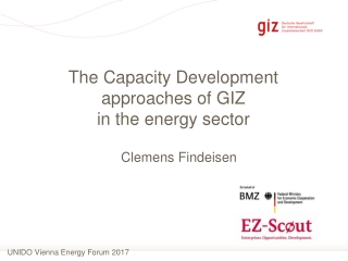 The Capacity Development approaches of GIZ  in the energy sector