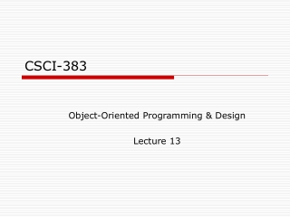 CSCI-383