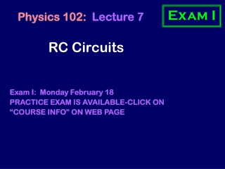 RC Circuits