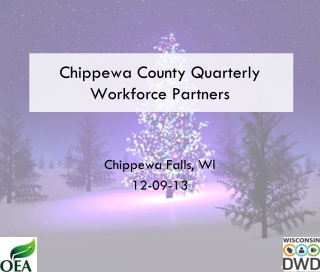 Chippewa County Quarterly Workforce Partners