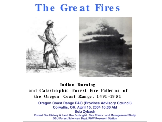 Oregon Coast Range PAC (Province Advisory Council) Corvallis, OR, April 15, 2004 10:30 AM