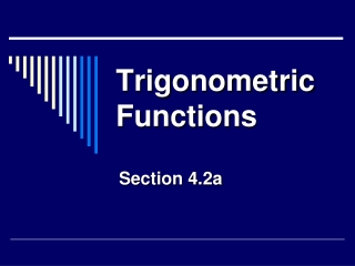 Trigonometric Functions