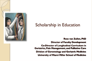 Scholarship in Education