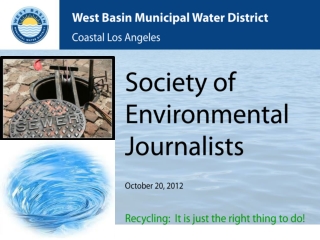 Society of Environmental Journalists October 20, 2012