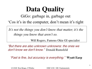 Data Quality