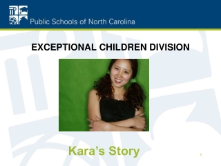 EXCEPTIONAL CHILDREN DIVISION