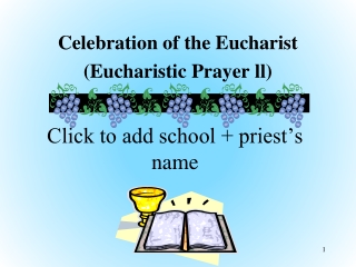 Click to add school + priest’s name