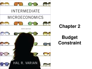 Chapter 2 Budget Constraint