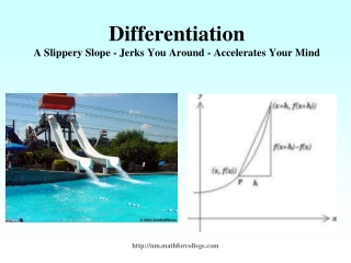 Differentiation A Slippery Slope - Jerks You Around - Accelerates Your Mind