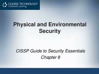 Physical and Environmental Security
