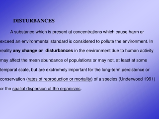 A substance which is present at concentrations which cause harm or