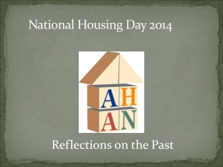 National Housing Day 2014