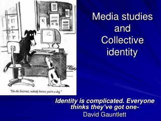 Media studies and Collective     identity