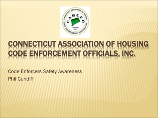 Connecticut Association of Housing Code Enforcement Officials, Inc.