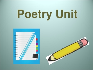 Poetry Unit